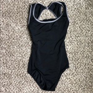 Natalie black Leotard